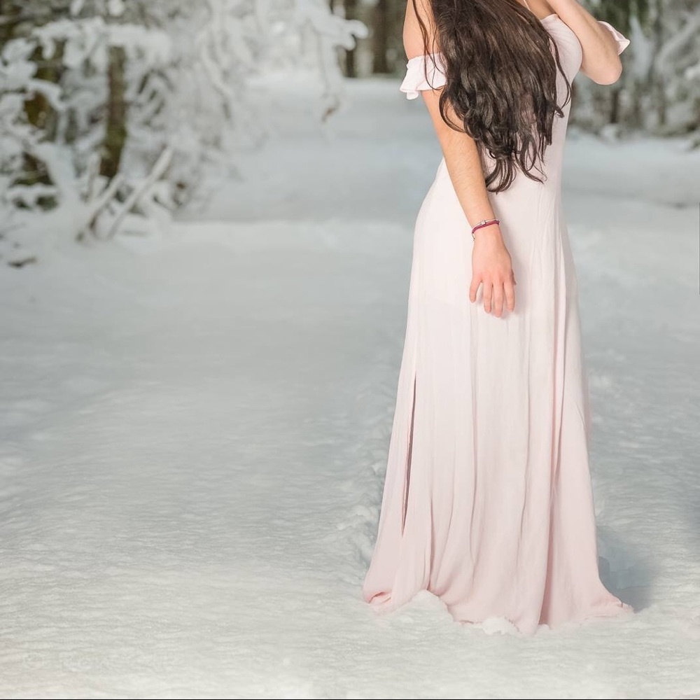 Forever 21 pink dress
